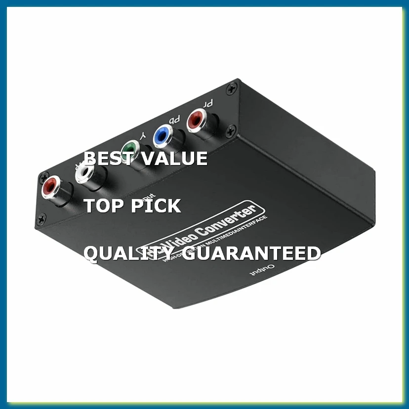 Ypbpr to Component to -Compatible HD Converter Ypbpr+L/Raudio to -Compatible Converter