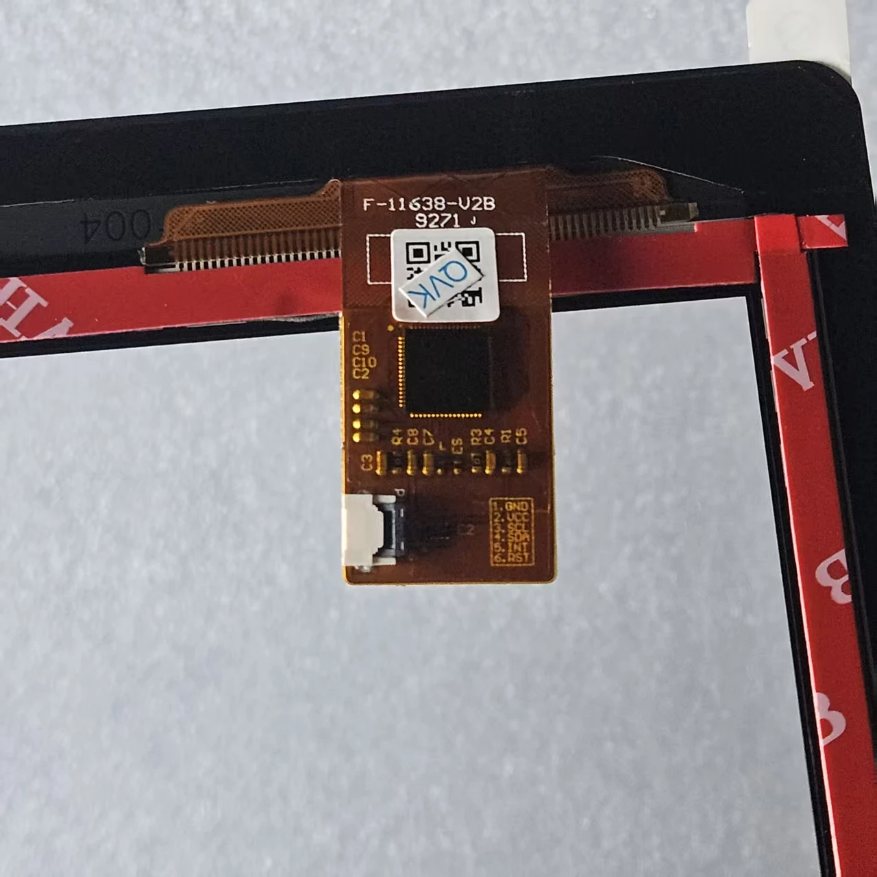 

Новый черный 11,6-дюймовый GT9271 P/N F-11638-V2B емкостный сенсорный экран и дигитайзер сенсор внешняя стеклянная панель 285x185 мм
