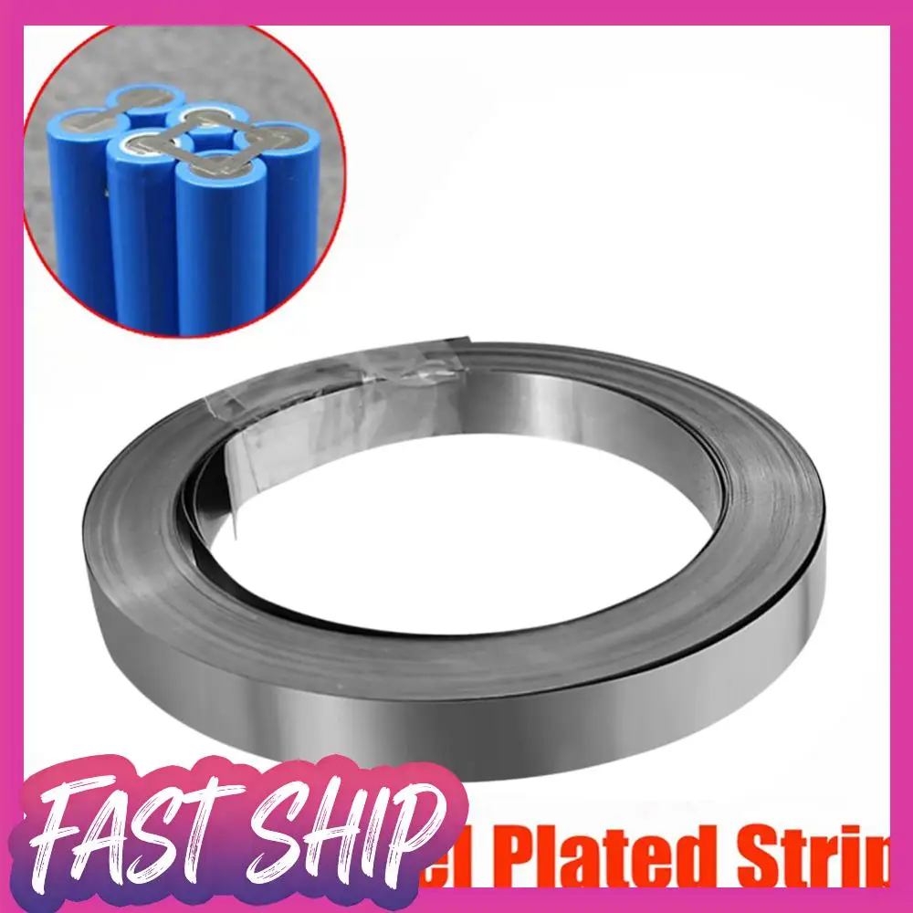 

1 рулон 18650 литий-ионный аккумулятор, никелевый лист, никелированная полоса, соединитель, никелевый лист для сварочного аппарата с аккумулятором 0,1 мм 0,2 мм