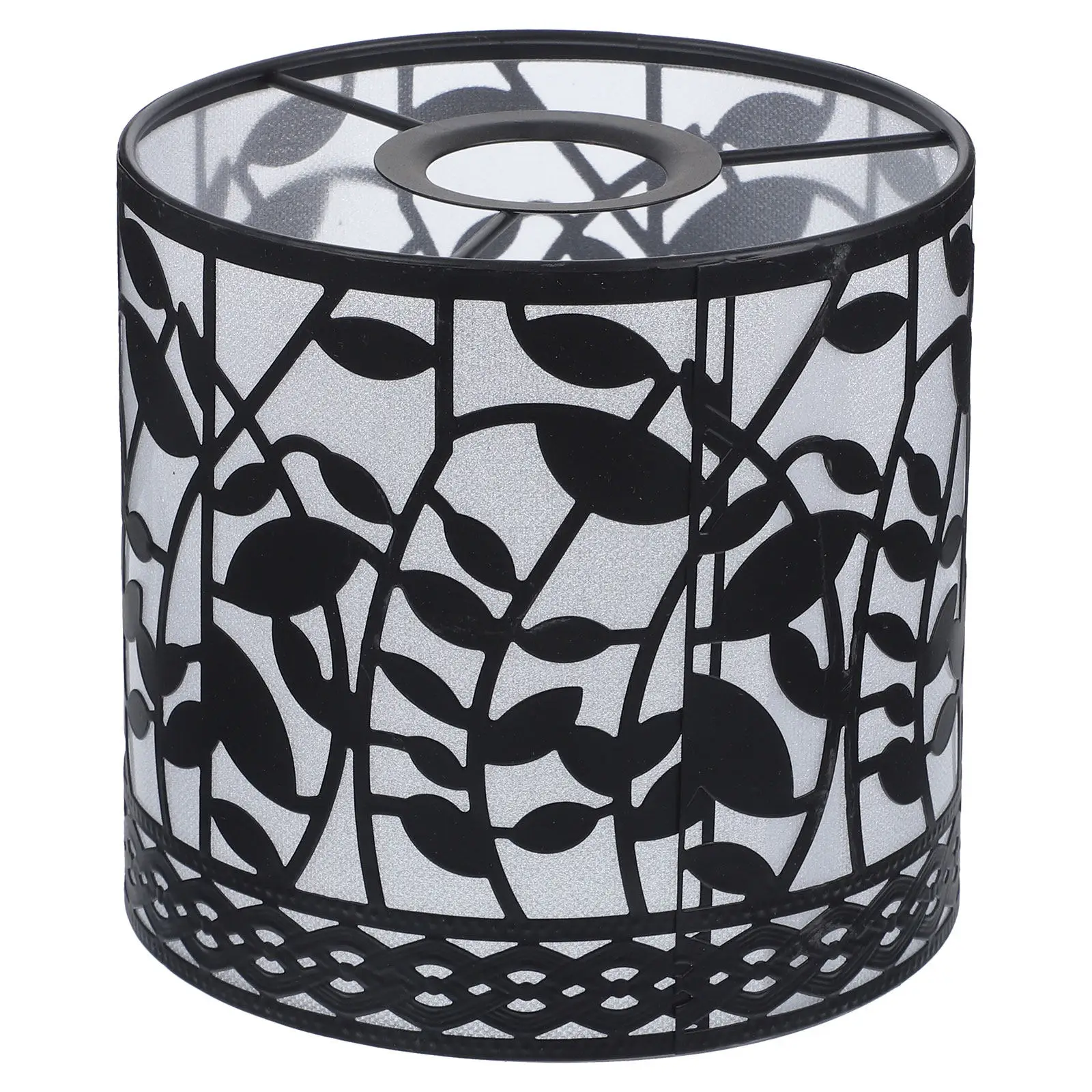 Leaf Pattern Iron Art Lamp Shade Home Table Light Cover Creative Lampshade for Bedroom Living Room Office Decorative Accessory
