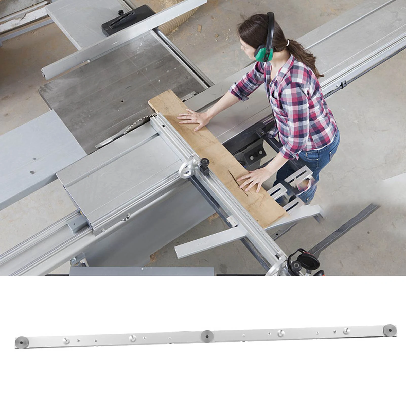 woodworking r miter bar Rail Miter Bar Slider  650mm Aluminum Alloy Rail Miter Bar Slider Table Saw Gauge Rod Miter Gauge