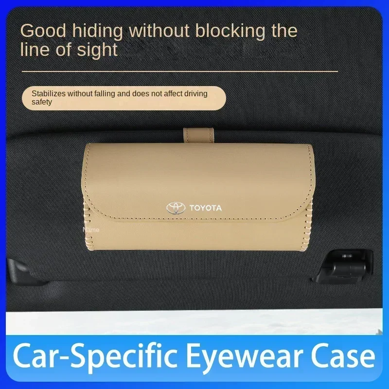 

Car glasses box car multifunctional storage artifact For Toyota Prius Avensis Rav4 Auris Yaris Verso Land Cruiser Camry Highland