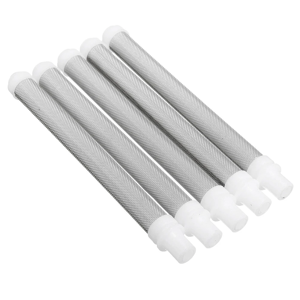 5pcs/set Airless Gun Filter Easy Installing Replacing 60 Meshes Airless Paint Sprayer Parts for Sprayer Machine Supplies