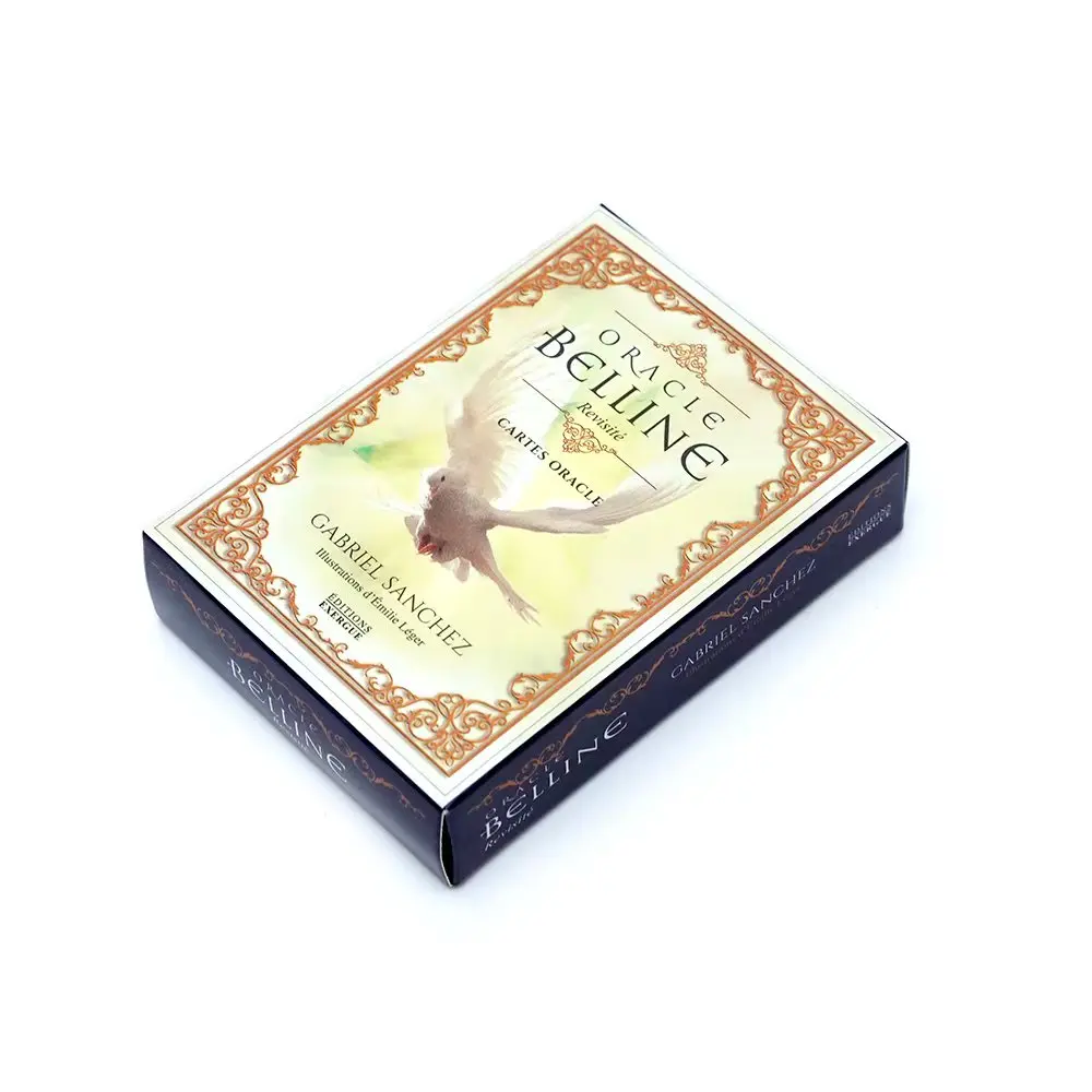 الفرنسية أوراكل بيلين مراجعة بطاقات التارو الفرنسية غابرييل سانشيز صب la العرافة et la التوجيه Spirituelle الأسرة الطرف
