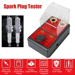 Car Spark Plug Tester Diagnostic Tool Analyzer Ignition System Test Motorcycle Truck 12V Gasoline Vehicles Accessories 0-6000RPM