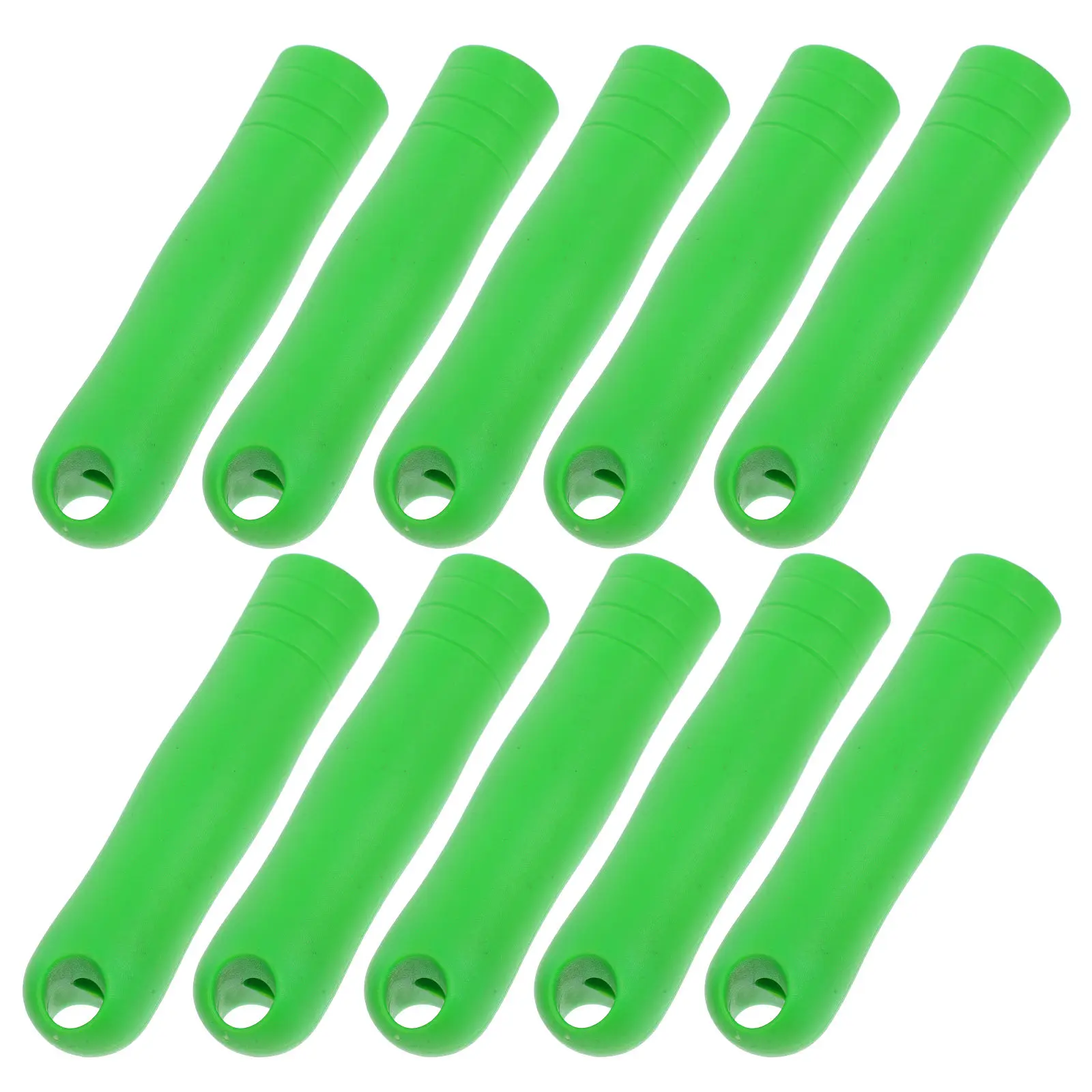 10Pcs Threaded Mop Handle End Caps Plastic Replacement Grip Mop Accessories Connector Secure Fit for Floor Cleaning Use