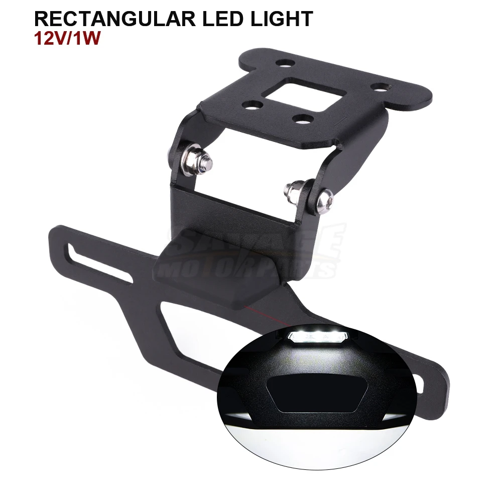 For Kawasaki Z400 Ninja400 2024 Motorcycle Adjustable Rear Tail Tidy Fender Eliminator License Plate Holder Ninja Z 300 250 2018 - Image 6