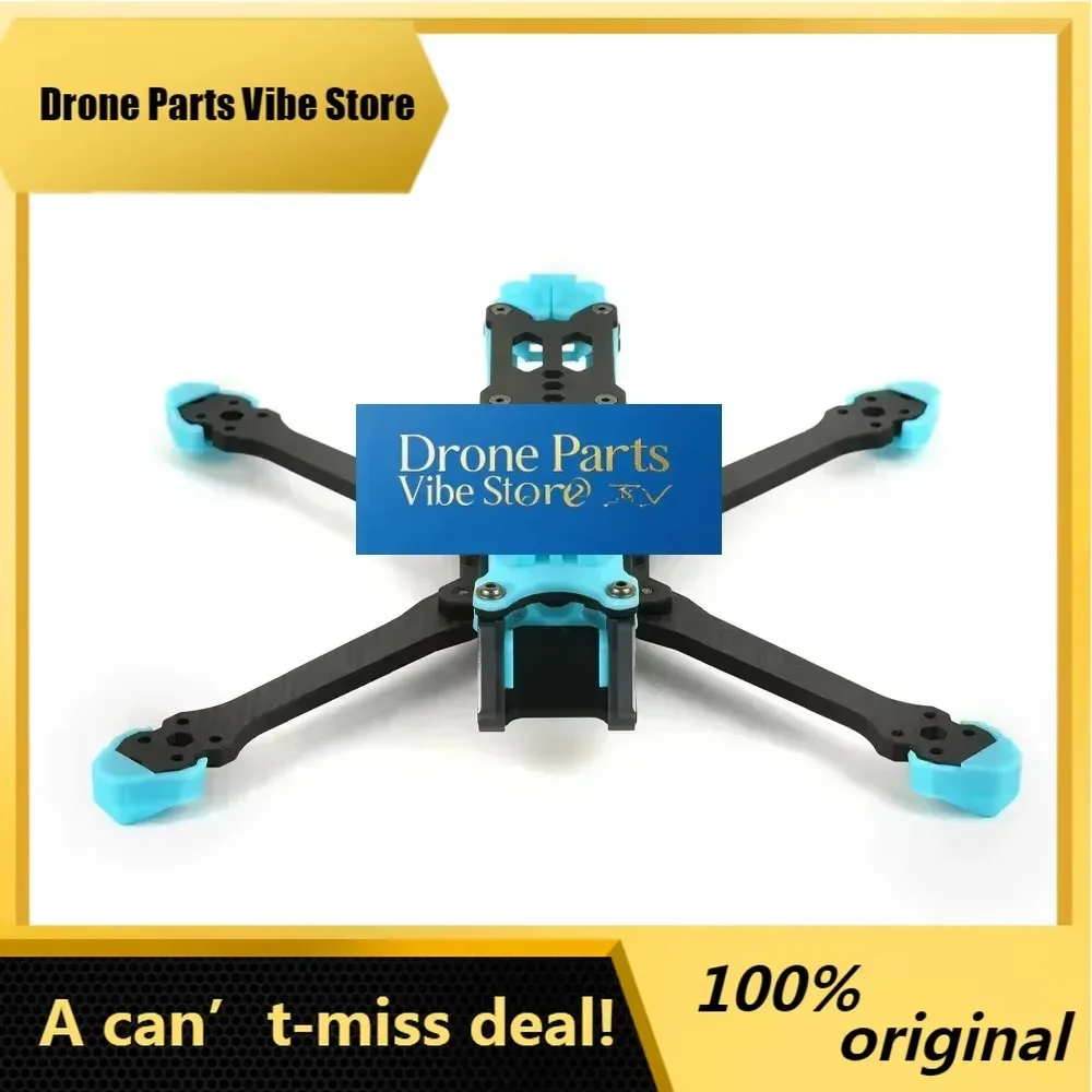 DronePAxisflying MANTA V2 5 Inch Carbon Fiber True X Frame Kits 238mm Wheelbase 5mm Arm Thickness For RC FPV Freestyle Drone