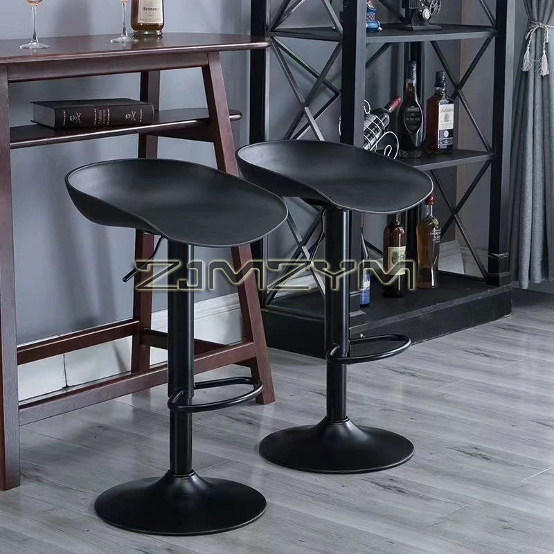 Home Bar Chair High Bar Chair Simple Front Desk Rotation High Stool Internet Celebrity Ins Nordic Bar Stool