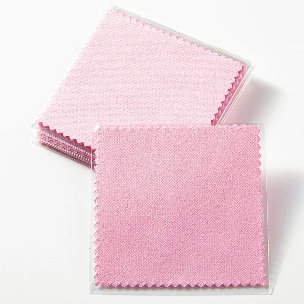 50 قطعة تلميع المجوهرات تنظيف الملابس لساعة الفضة الاسترليني الذهب البلاتين غير سامة مزيل تشويه يحافظ على المجوهرات لامعة