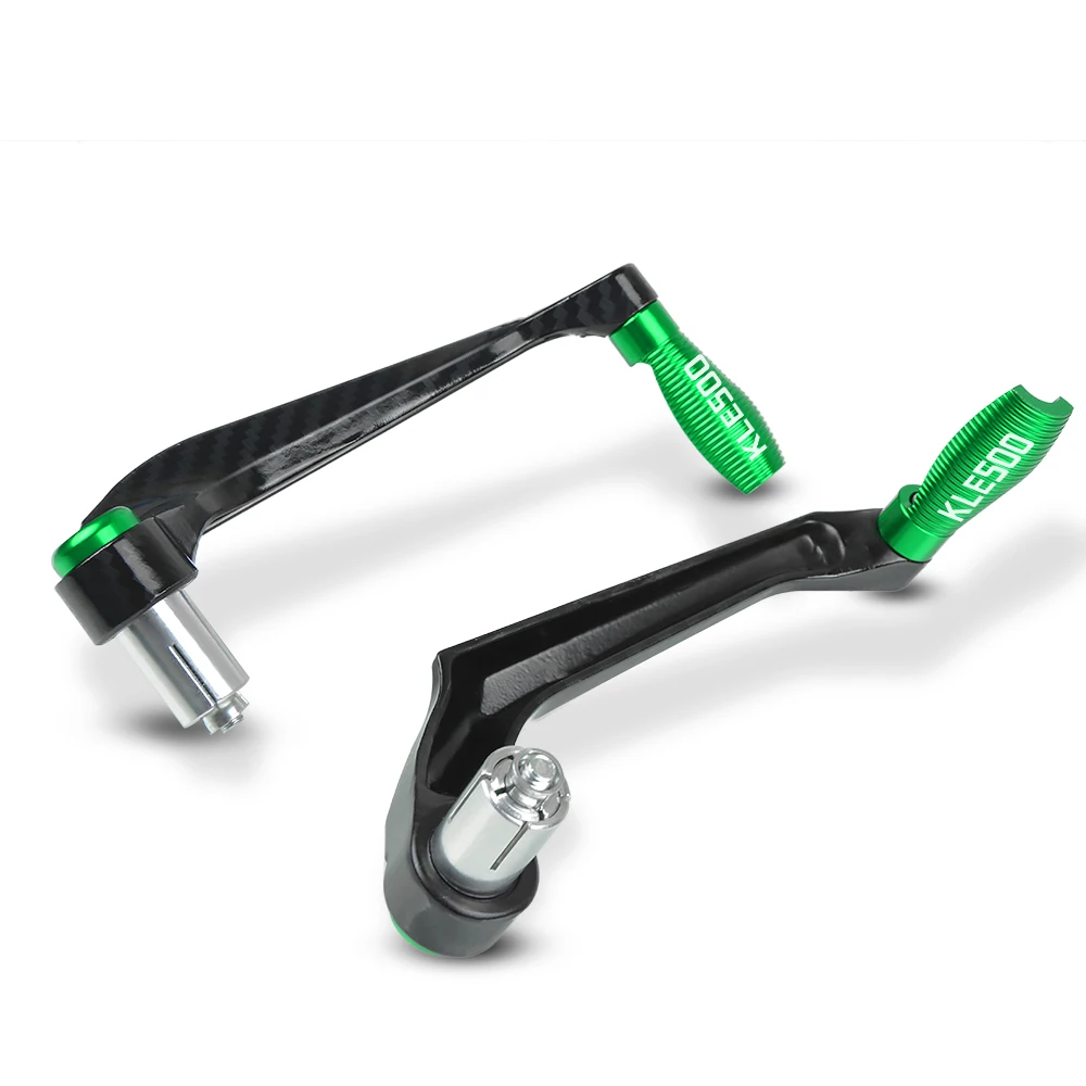 For KAWASAKI KLE500 KLE 500 1991 1992 1993 1994 1995-2004 2005 2006 2007 22mm Handlebar Grips Guard Brake Clutch Lever Protector