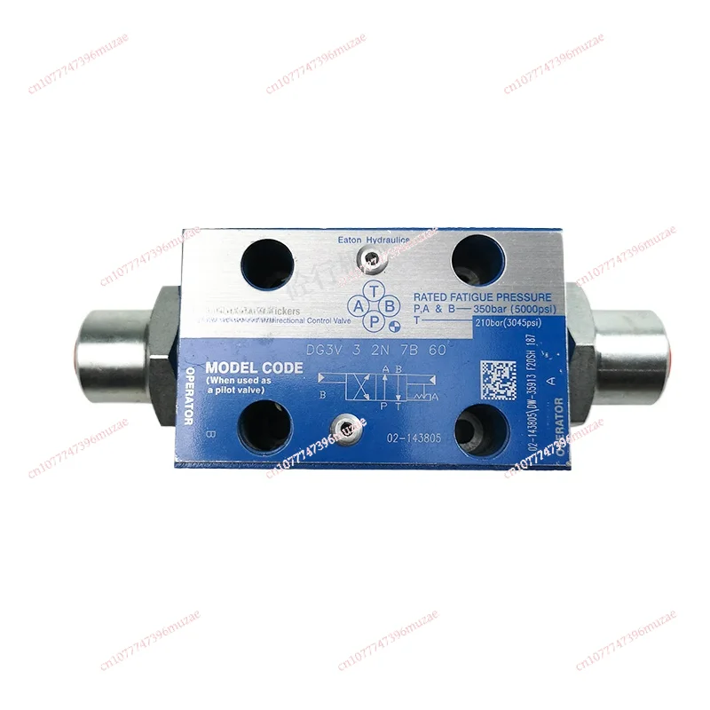 Pump Truck Trailer Pump Truck Pump Hydraulic Control Directional Valve DG3V-3-2N-7-B-60   Small Hydraulic Valve