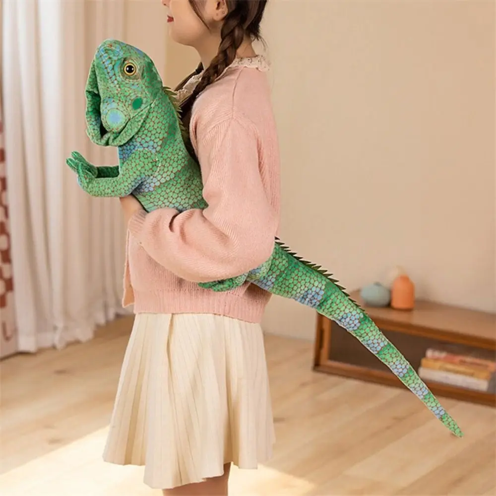 Creativo Coda Lunga Peluche Mane Lucertola Reptile Selvatico 65/95 cm Lucertola Peluche Giocattolo Simulazione Realistica Farcito Lucertola Bambola Delle Ragazze Dei Ragazzi