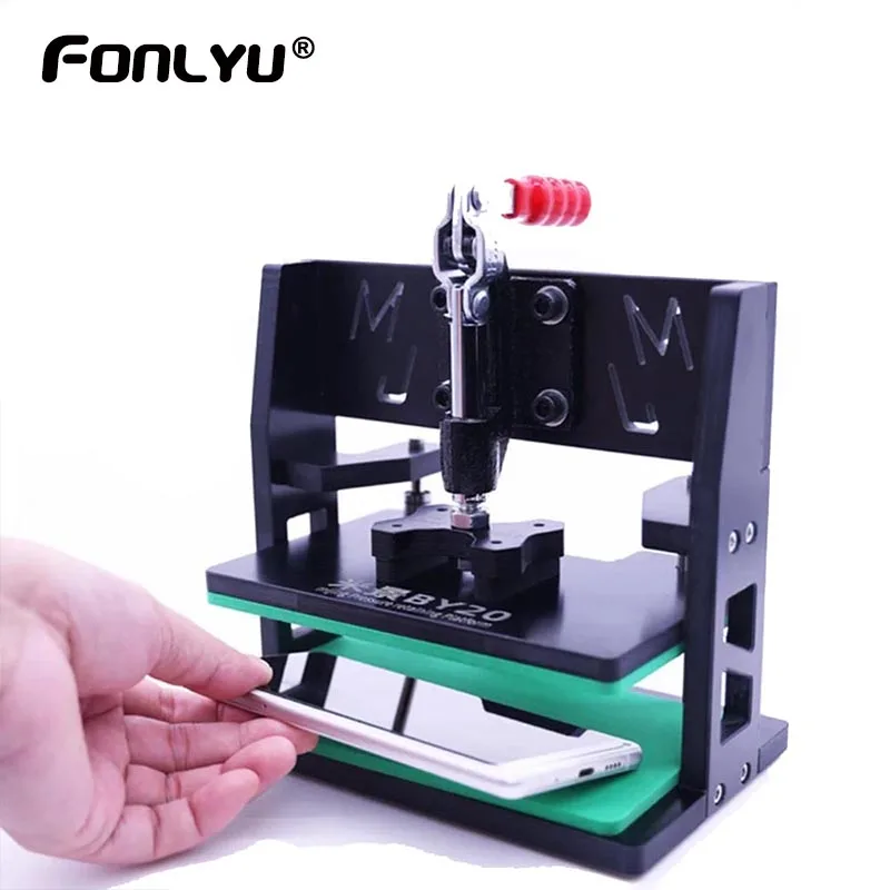 

MIJING BY-20 Universal Pressure Retaining Platform for Mobile Phone Tablet Repair LCD Screen / Back Cover Glue Fixing Fixture