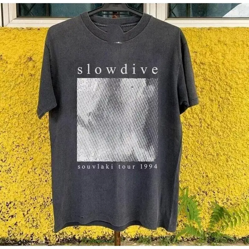 

Футболка Slowdive BAND Souvlaki Tour, полный размер S 5XL FH823