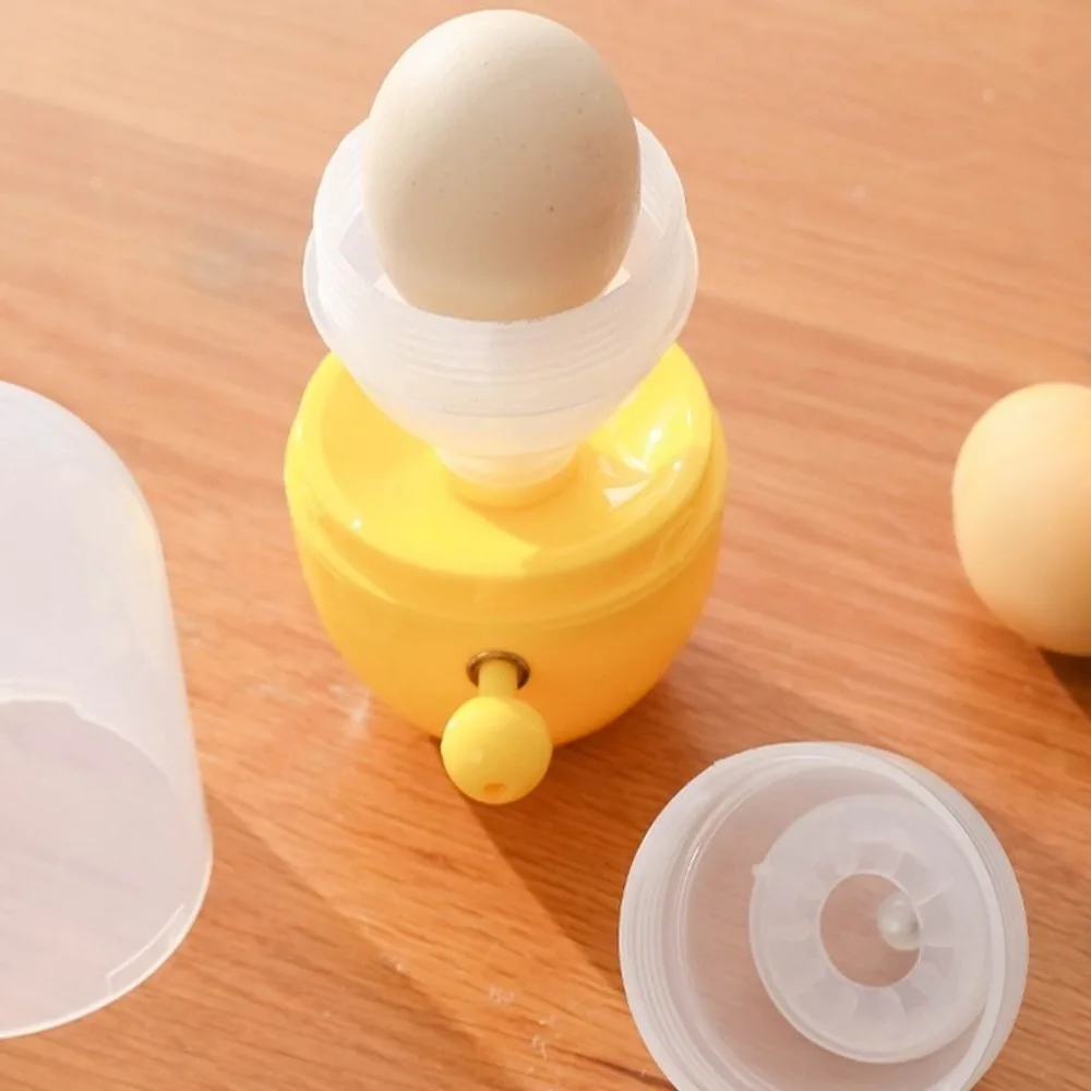 Cooker Plastic Egg Spinner Detachable Manual Egg Yolk Mixer Portable Washable Egg Homogenizer Home