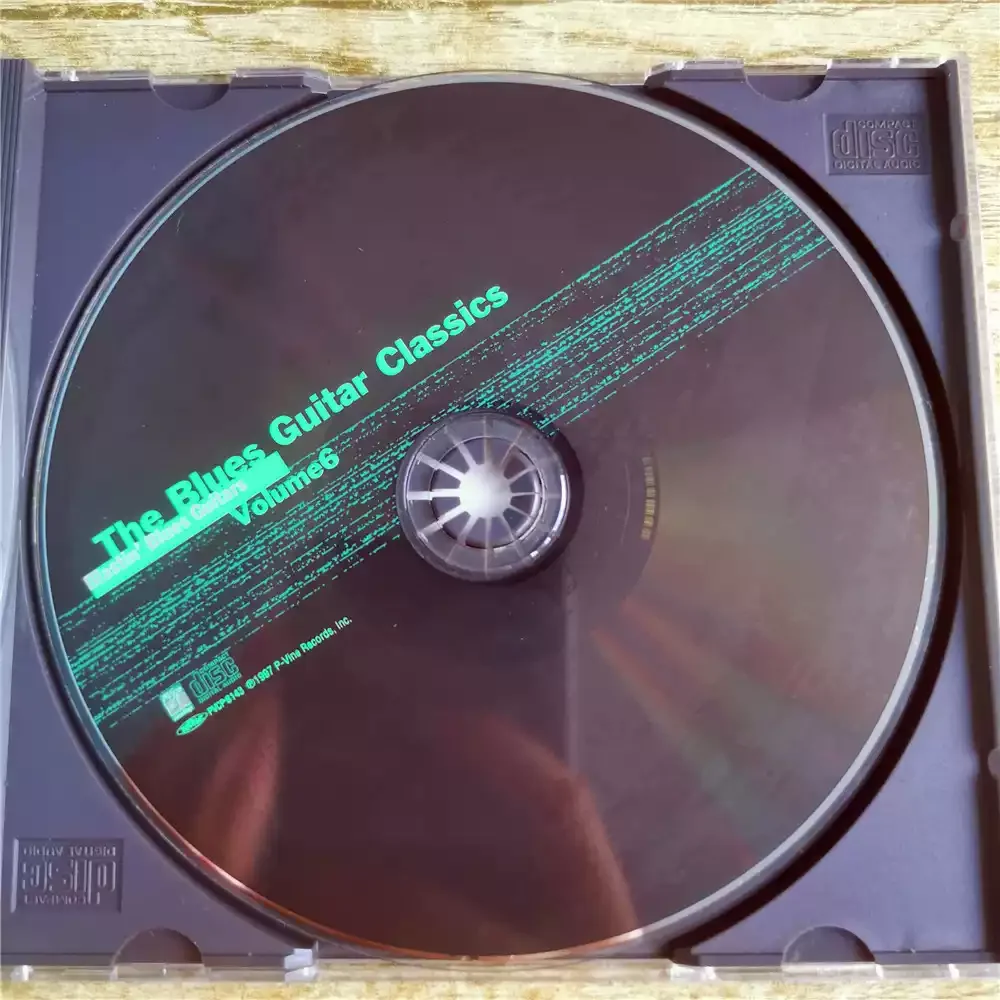 CD THE BLUES GUITAR CLASSICS BLASTIN' BLUES Vol 6 Rilasciato nel 1992