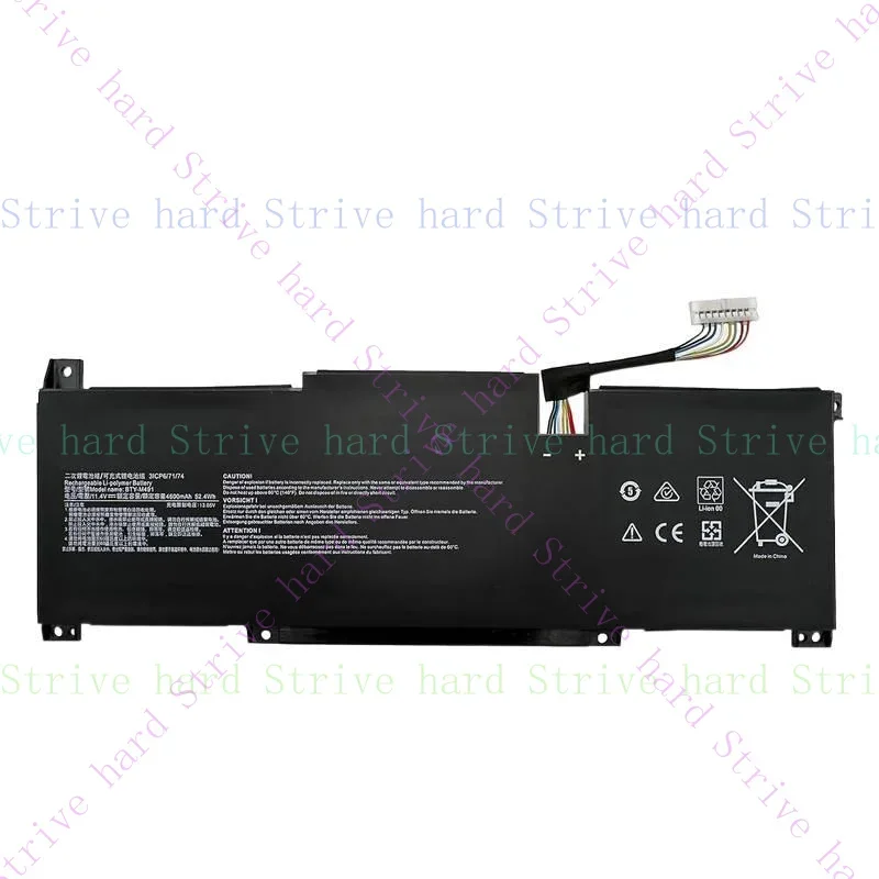 

BTY-M491 Аккумулятор для MSI Modern 15 A10M A11M Summit B15 A11M, белый разъем США