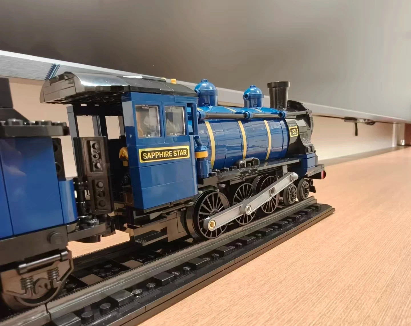 منتج جديد سلسلة إبداعية أورينت اكسبرس 21344 محرك بخاري كبير قطار بوي تجميع اللبنات لعبة نموذج هدية #4