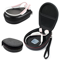 Headphone Storage Box for AfterShokz Aeropex AS800/OpenMove AS660/AS650 TREKZ AIR Headphone Carrying Case Organizer Accessories