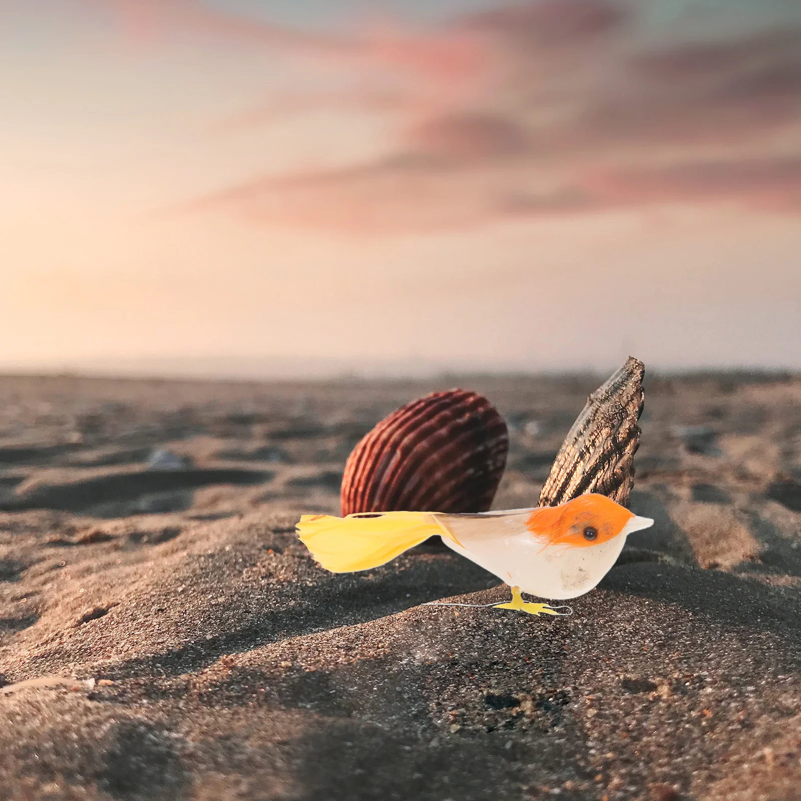 24pcs Small Cute Bird Decoration For Crafts Garden Home Decor Lifelike Artificial Birds Figurines Foam Ornaments