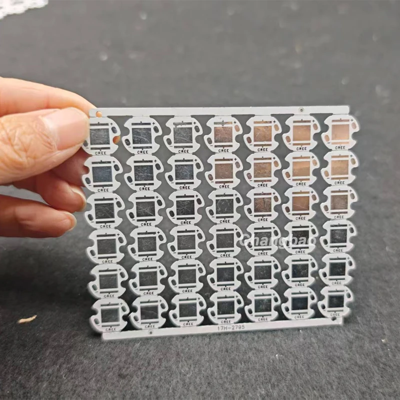 42pcs 14mm 7090 Aluminum Substrate PCB for XRE 7090 High Power LEDs