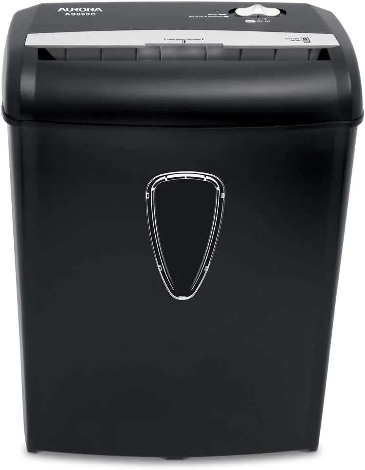 Imagem -02 - Aurora-cross-cut Paper Shredder com Cesta Cartão de Crédito Folhas As890c