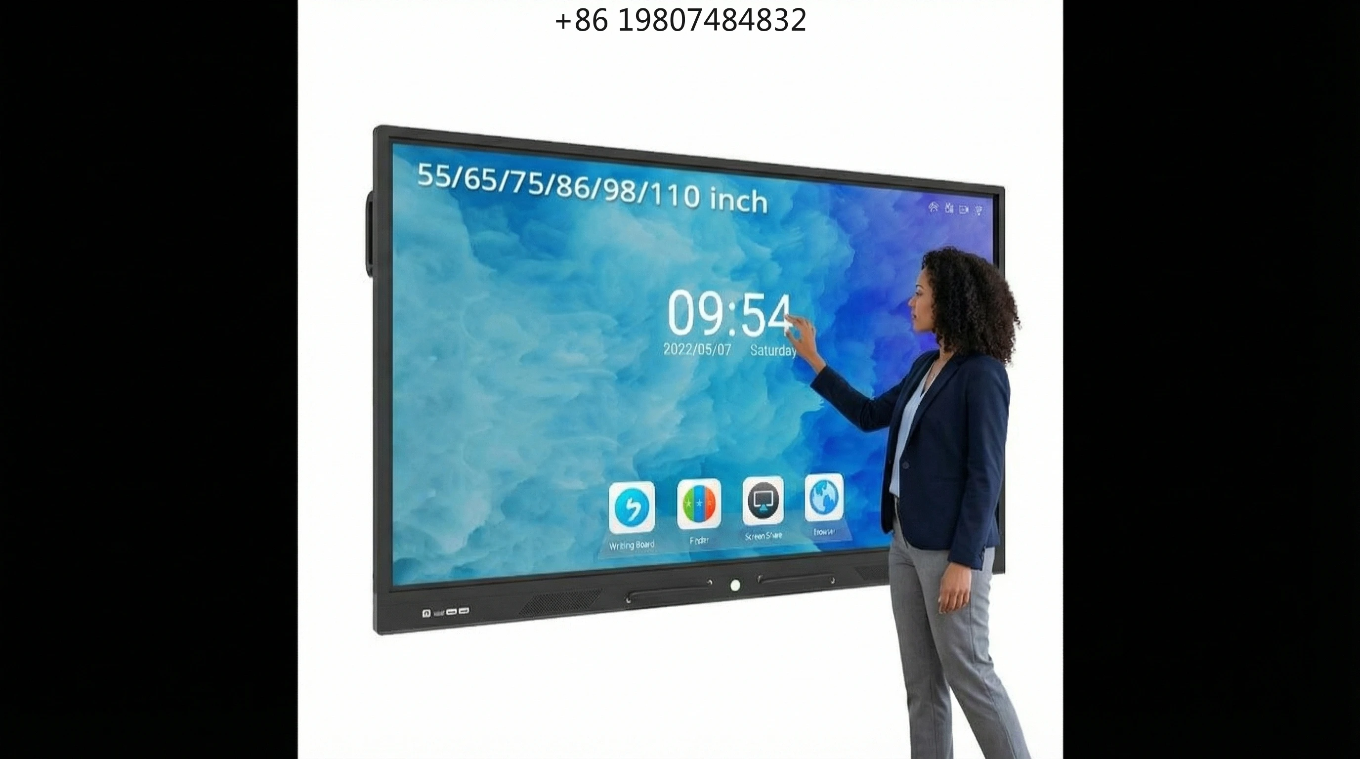 Homesmart Online - 65/75/86 Zoll All-in-One PC Interaktives Panel