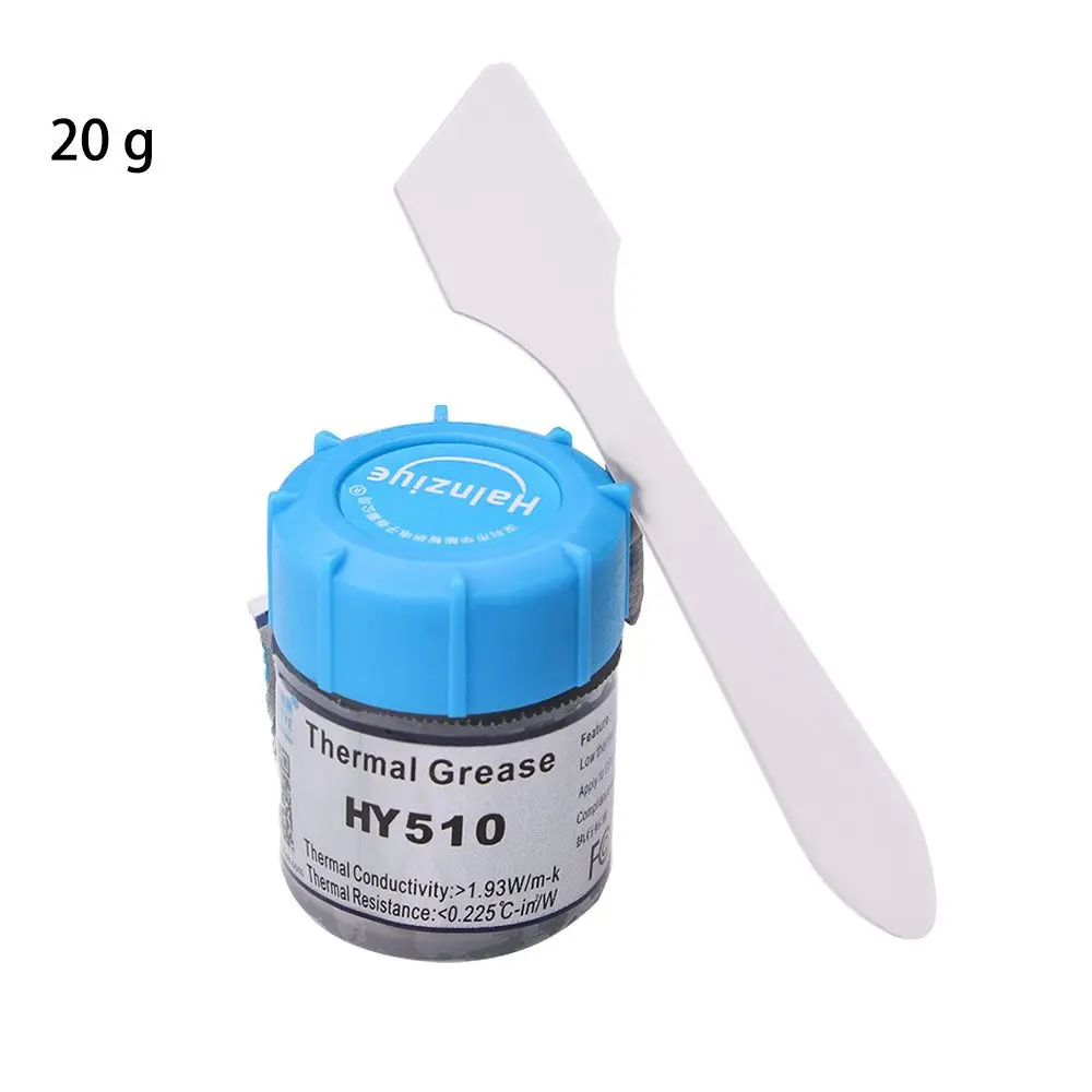 Canned Fluid HY510 Scraper Cooling Paste Compound Thermal Paste Conductive Grease Heatsink White Silicone