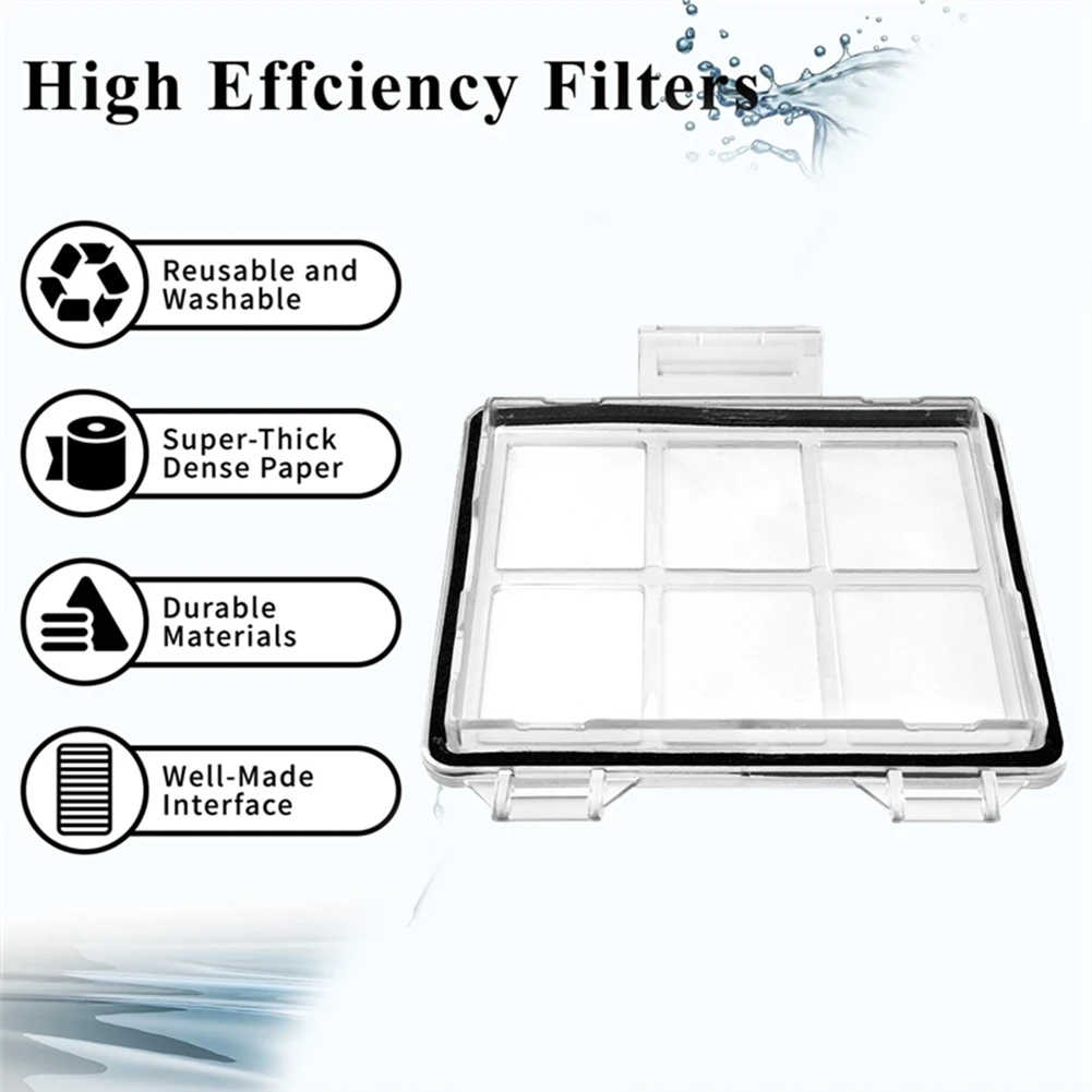 BBNV-4 шт. HEPA-фильтр для робота-пылесоса Xiaomi E10 E12 B112, аксессуары для пылесоса, сменный высокоэффективный фильтр
