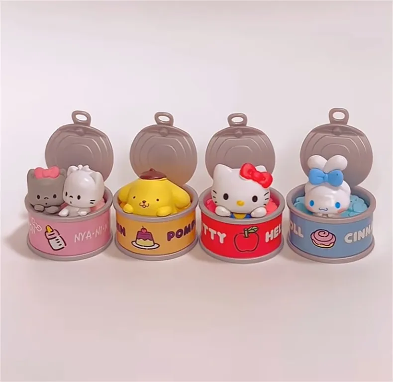Neues Produkt auf Lager: KT Katzenfutter-Blindbox im niedlichen Pudding-Hund-Design, Cinnamoroll Desktop-Ornament, Überraschungsgeschenk für die Feiertage – Detail 2