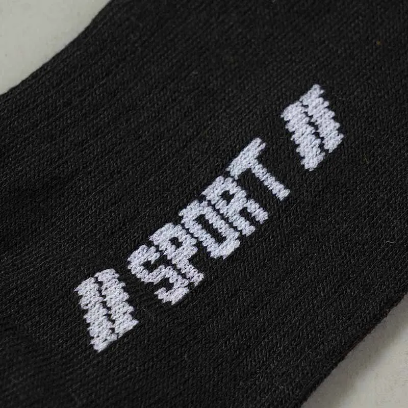 New Men\'s Ankle Cotton Socks Comfortable Fashion Funny Letter Print Sports Casual Short Low Tube Breathable Socks