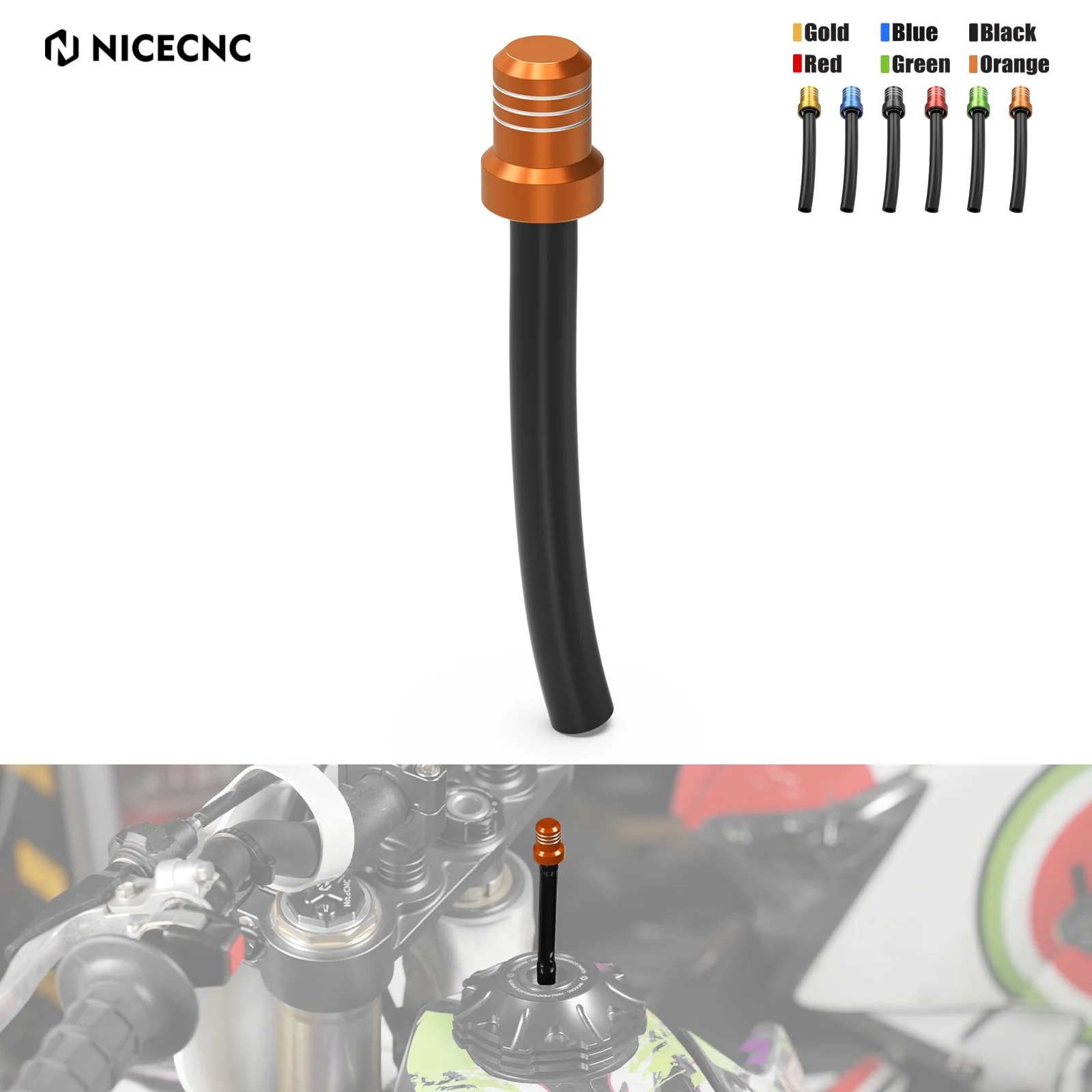 Motorcycle Gas Fuel Cap Valve Vent Breather Hose Tube For KTM EXC 300 SX 125 Beta RR GasGas EC 250 300 YAMAHA YZ 85 YZF 250 450