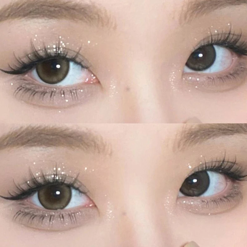 DIKALU 12 色グリッターアイシャドウパレット光沢のあるファッショナブルなアイメイクセメントカラー長期的なアイシャドウパレット化粧品