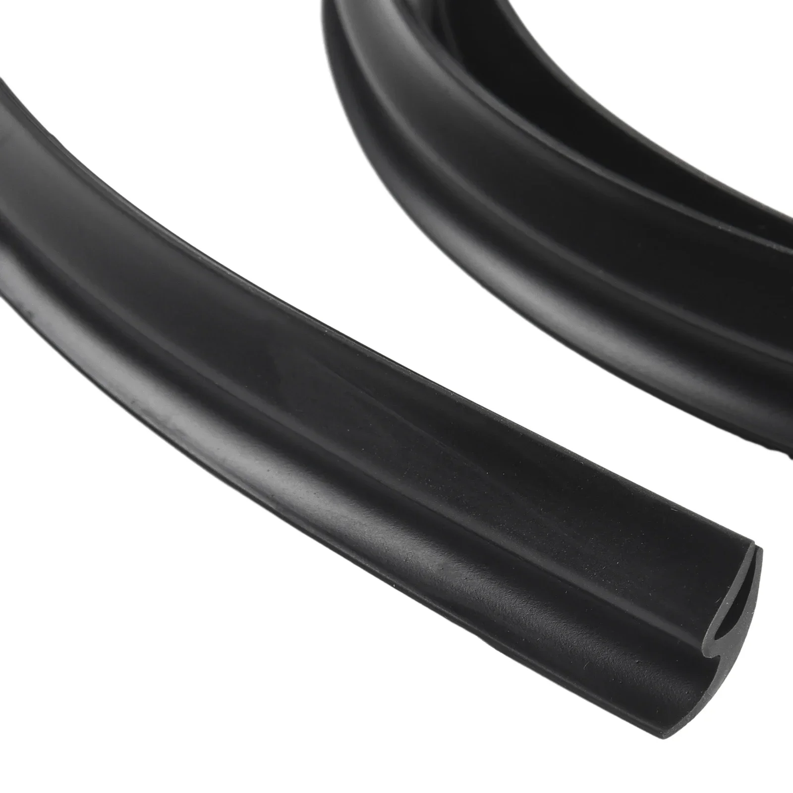 2m H Shape Seal Strip Trim For Car Front Windshield Windscreen Sunroof Weatherstrip Black Rubber 18mm Repalce Car Part