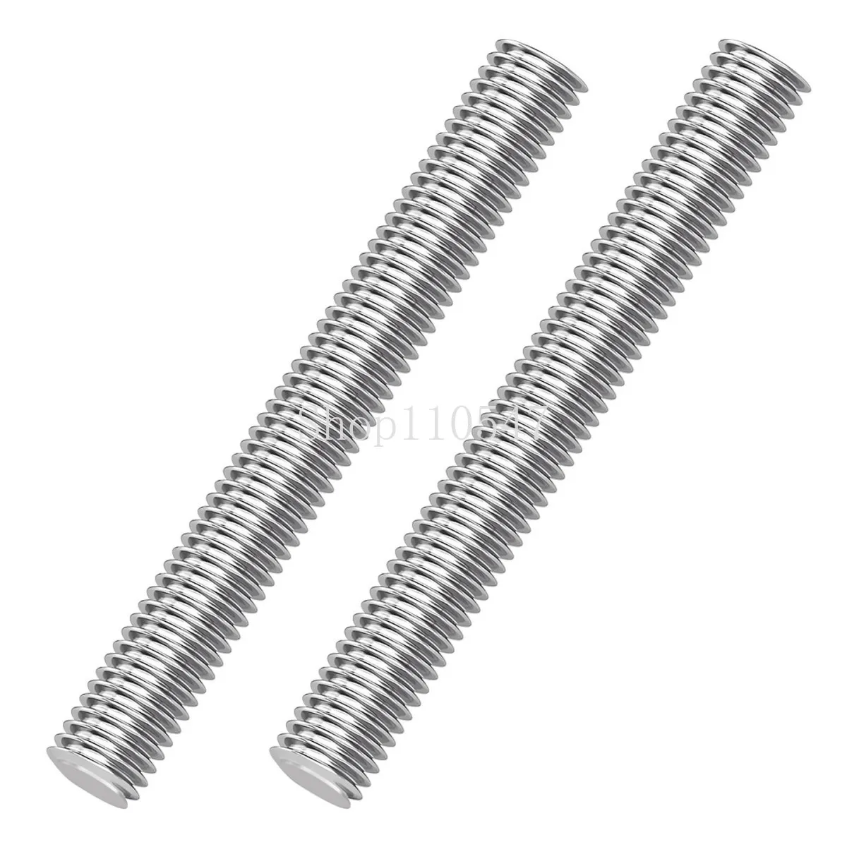 M2 M3 304 Stainless Steel Full Threaded Rod Bolt Length 16-300mm Fully Metric Headless Bolts Thread Stud Rods Screws