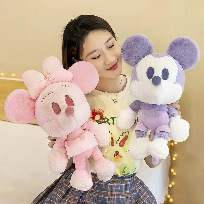 Disney Doll Mickey Mouse Plush Toy Cute Minnie Mouse Stuffed The Best Birthday Gift for Children's Girls Kids Young Person