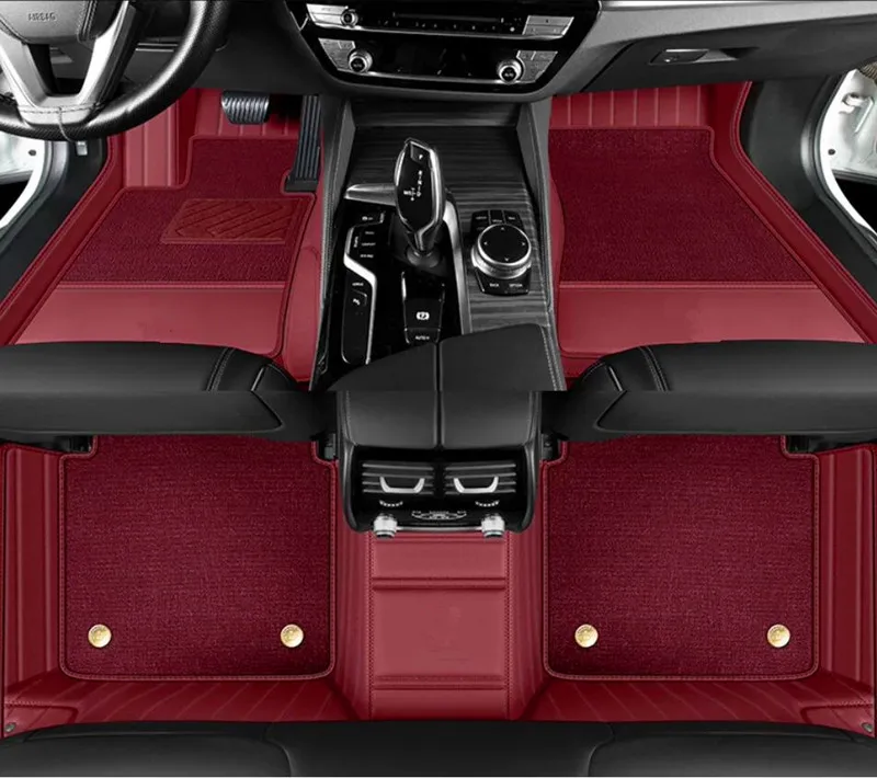 Custom special car floor mats for Mercedes Benz AMG GLC 43 SUV Coupe 2026-2023 C254 waterproof double layers carpets for GLC43