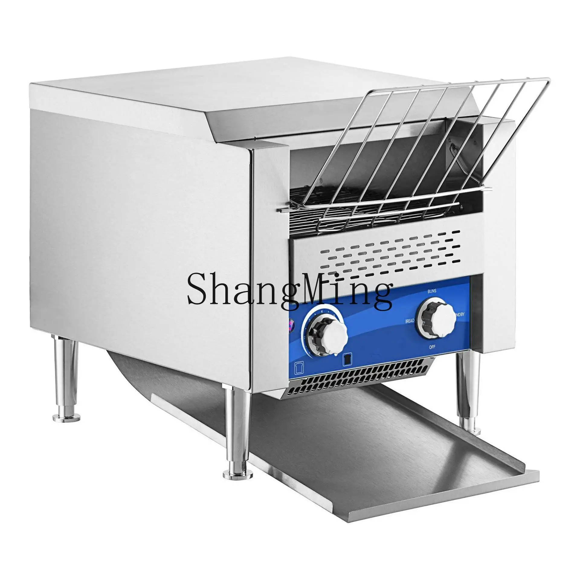 

CL Toaster Commercial Crawler Square Charter Hotel Automatic Breakfast Baking Bread Toast Sandwich Machine