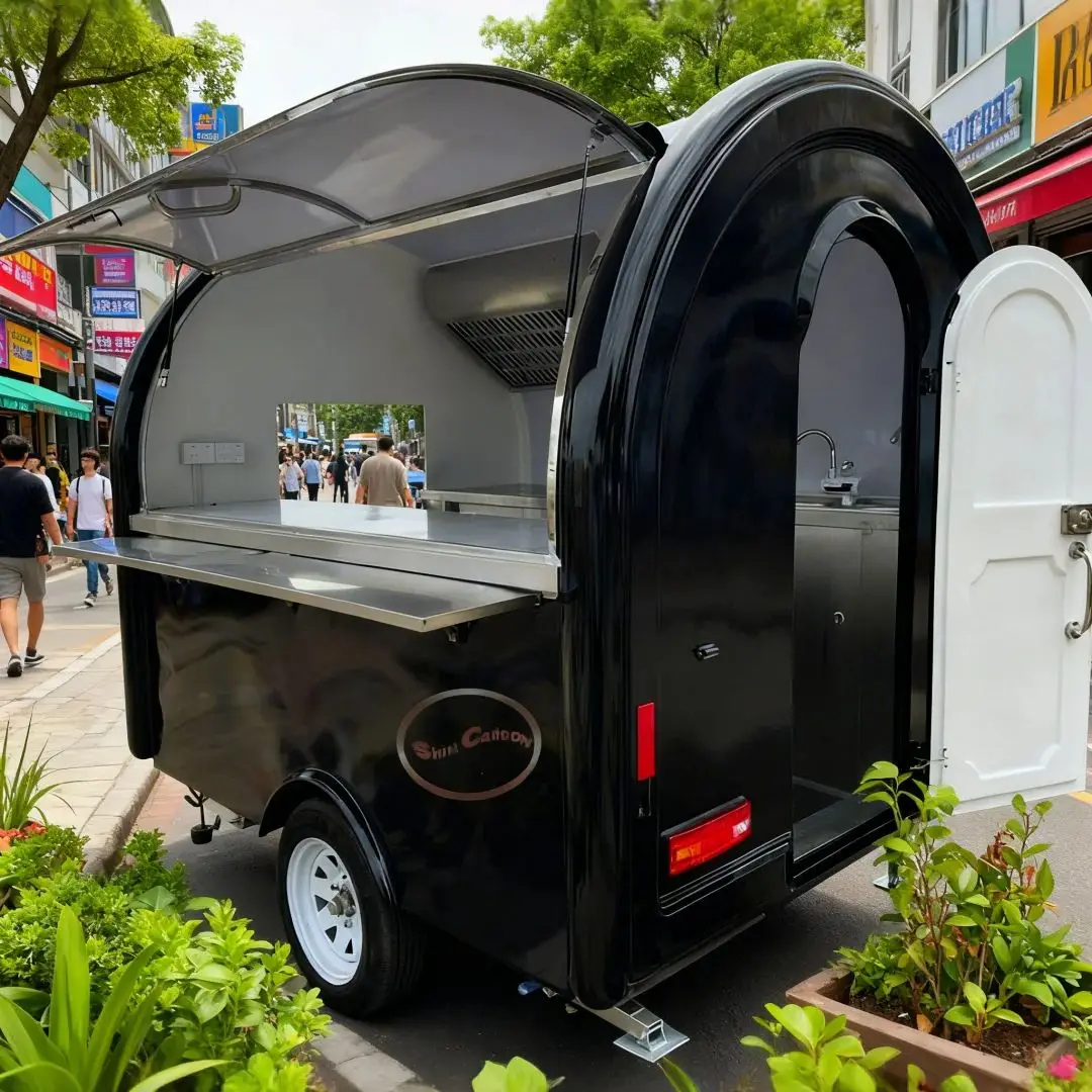 

Outdoor Mobile Food Trailers Wholesale Customizable Configurations Ideal for Fast Food Business Scenarios