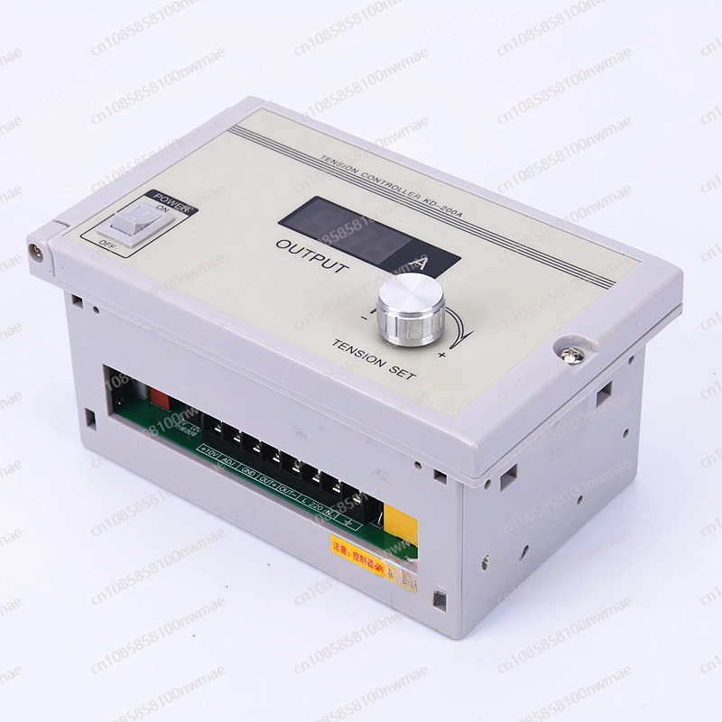 KD-200A Manual Digital Tension Controller Magnetic Powder Brake Clutch Taper Constant Adjustment Switch Discharge