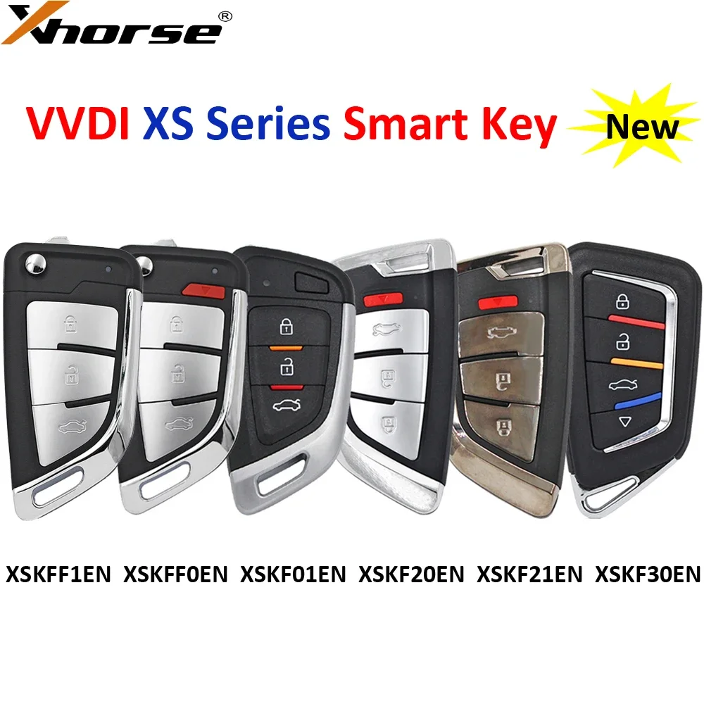 Xhorse XSKFF1EN XSKFF0EN XSKF01EN XSKF20EN XSKF21EN XSKF30EN VVDI XS Universal Proximity Smart Key English Version Knife Style