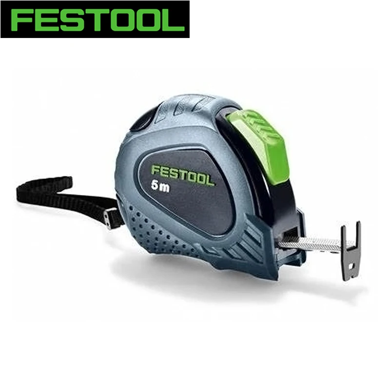 FESTOOL 205182 Tape Measure 5 Meters High-Precision Retractable Wear-Resistant Plastic Housing Measuring Tool