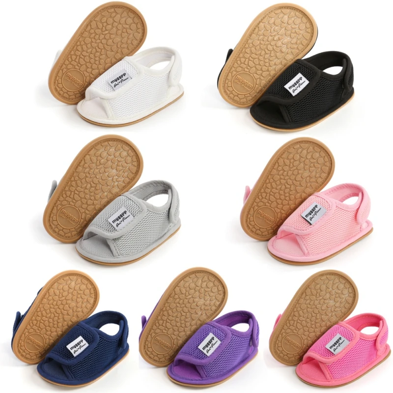 Summer Baby Shoes Sandals for Girls Boys Anti-Slip Soft Sole Hollow Design Children Sandals First Walkers Toddler Shoes 0-18M