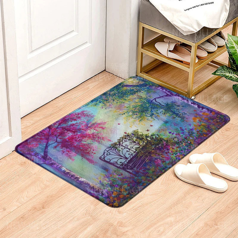 House entrance carpet Home Colorful animals doormat  Room Bath mat Foot mat bathroom non-slip mat Kitchen water absorption mat