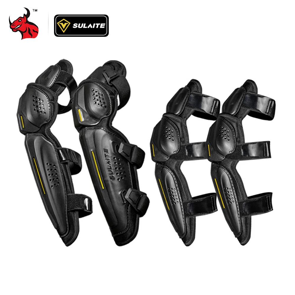 

Motorcycle New Kneepad Elbow Pads Protective Gear Free Bending Breathable Detachable Drop-resistant Impact-resistant