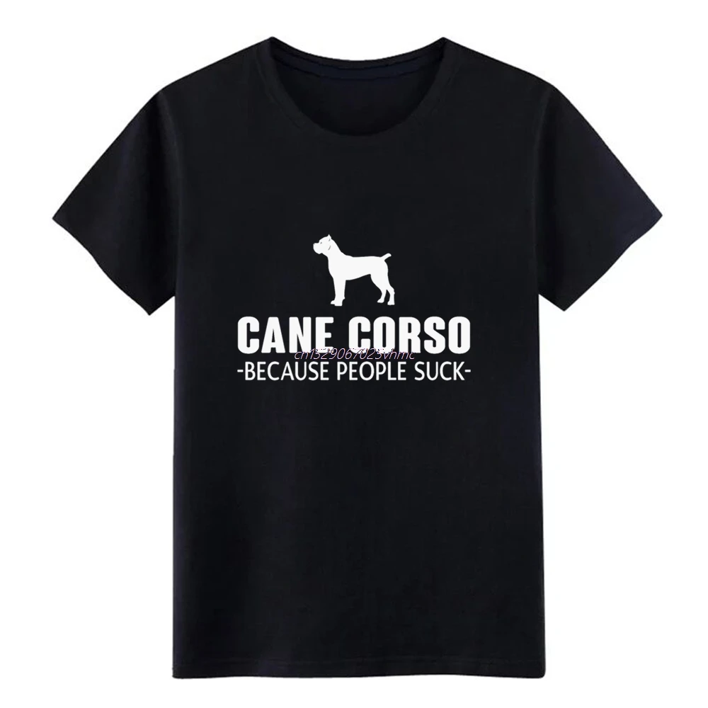 Men's Cane Corso t shirt Knitted 100% Euro Size S-3xl Unique Sunlight Casual Summer Style slim shirt