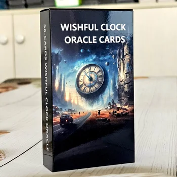 56 PZ 68*120mm Previsione Oracle Tarocchi Carta di Alta Qualità Wish Time Divinazione Rune Gioco Da Tavolo Puntelli