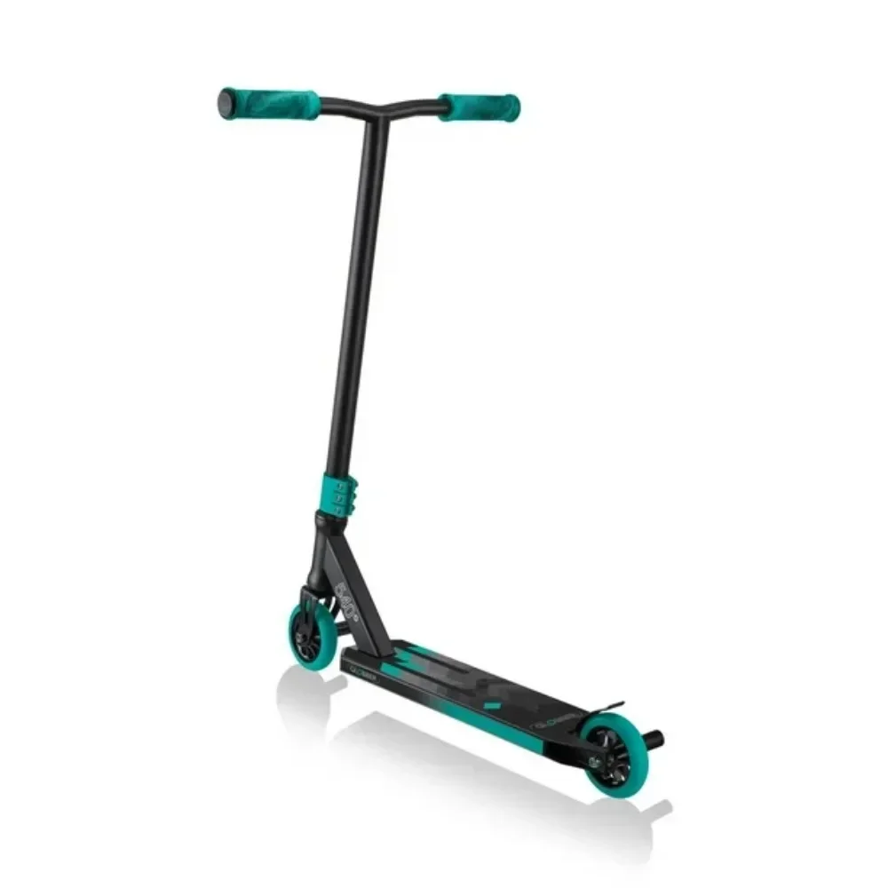 Curved Steel T-bar With TPR Swirl Grips Kickboard Stunt Scooter Rear Pegs Hoverboard Kick Cycling