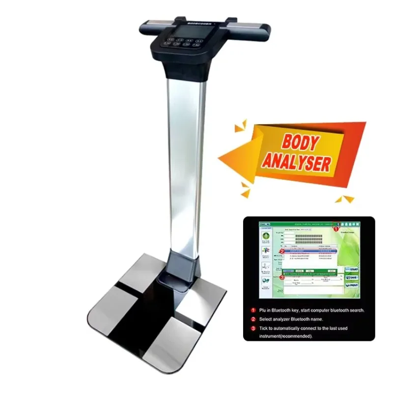 2025Center Intelligent Multifrequency Body Composition Analyzer Fat Analysis Machine by Bioelectrical Impedance